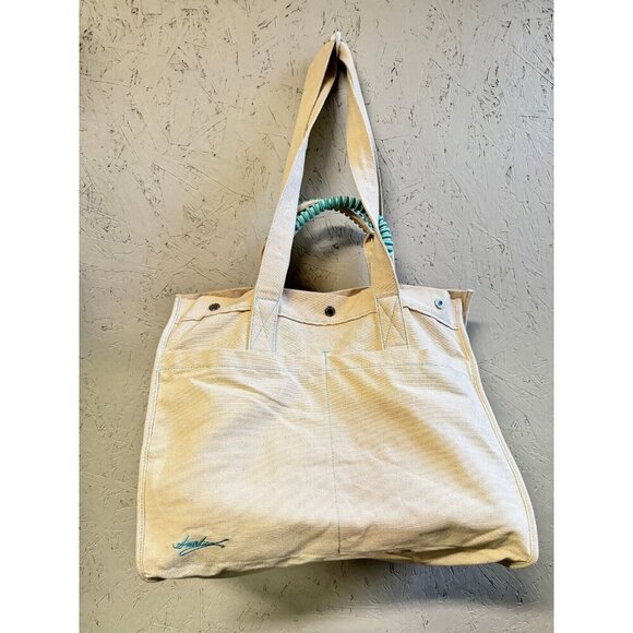 AIMEE KESTENBERG Jumbo You're My Everything XL canvas tote - Off white - Picture 4 of 7